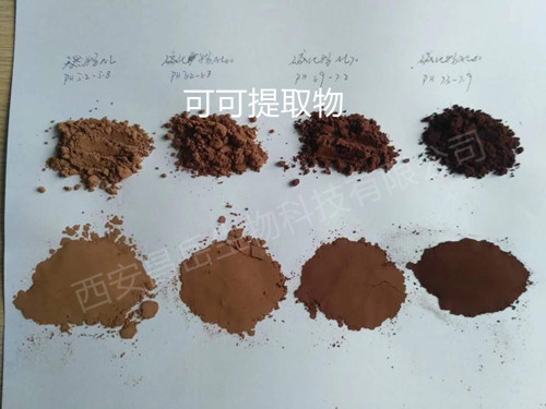 可可提取物、可可粉、可可堿